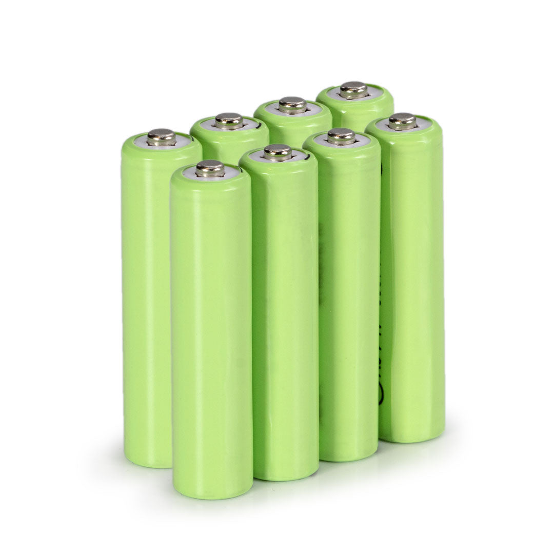 AAA NiMH Rechargeable Batteries Pack of 8 Threat Response Solutions