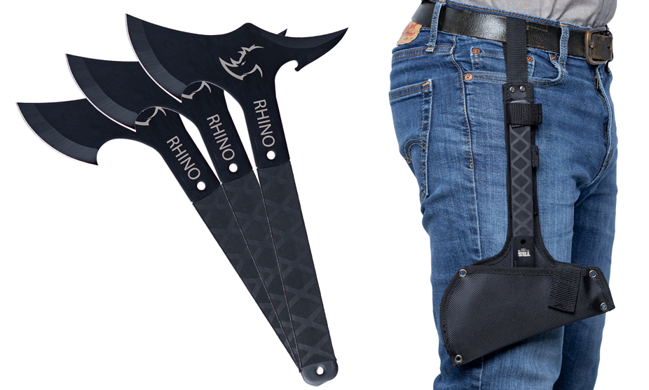 Rhino Throwing Axes 3 Pack – Threat Response Solutions