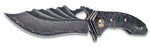 Serpent Damascus Steel Folding Knife