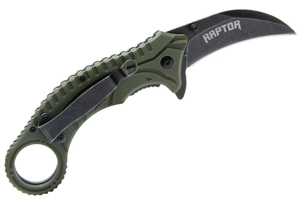 Raptor Folding Karambit – Threat Response Solutions