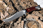 The Lone Star Damascus Knife